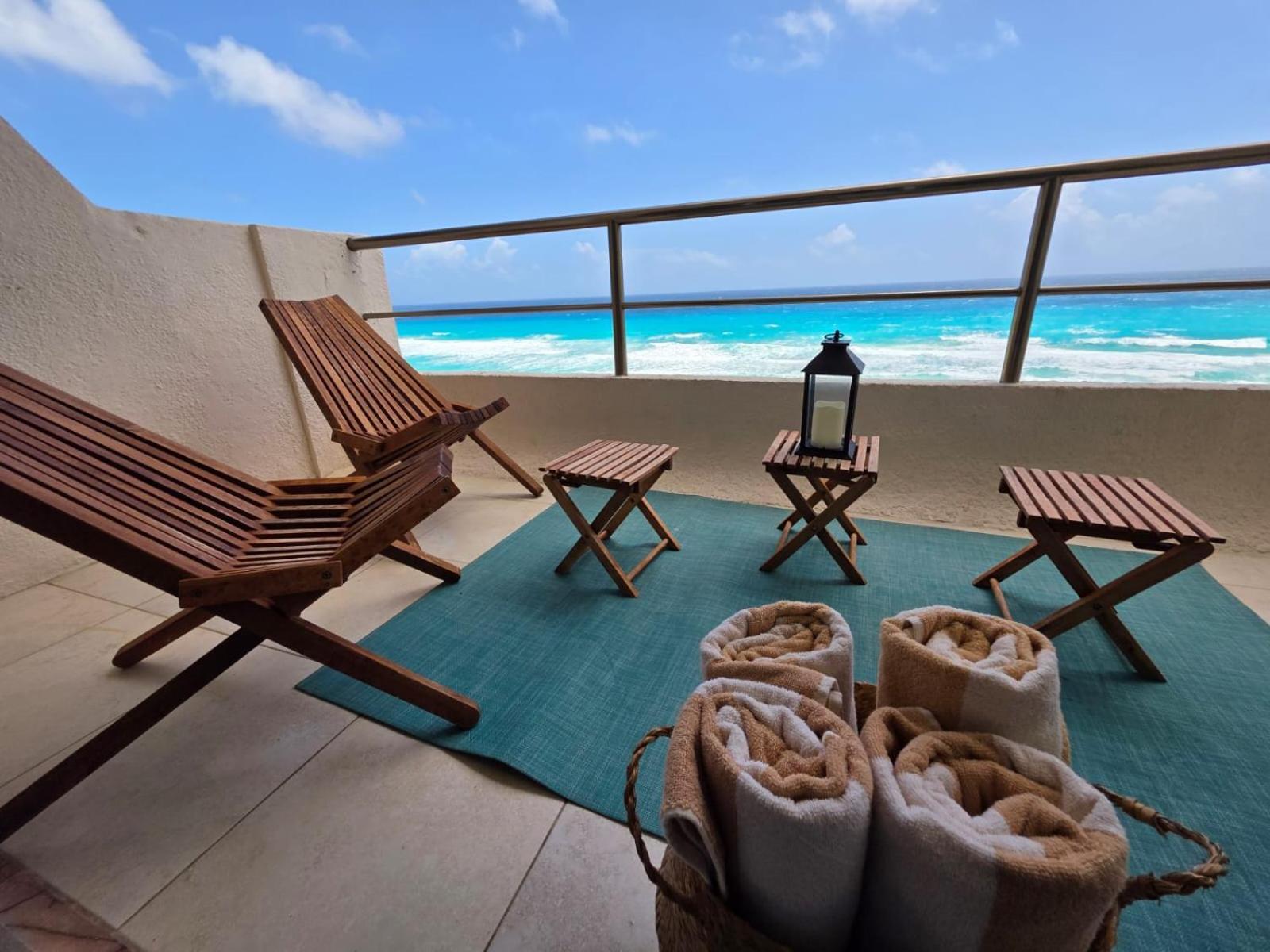Perfect Vacation Getaway,Ocean View,Wifi, Beach Cancun Exterior photo