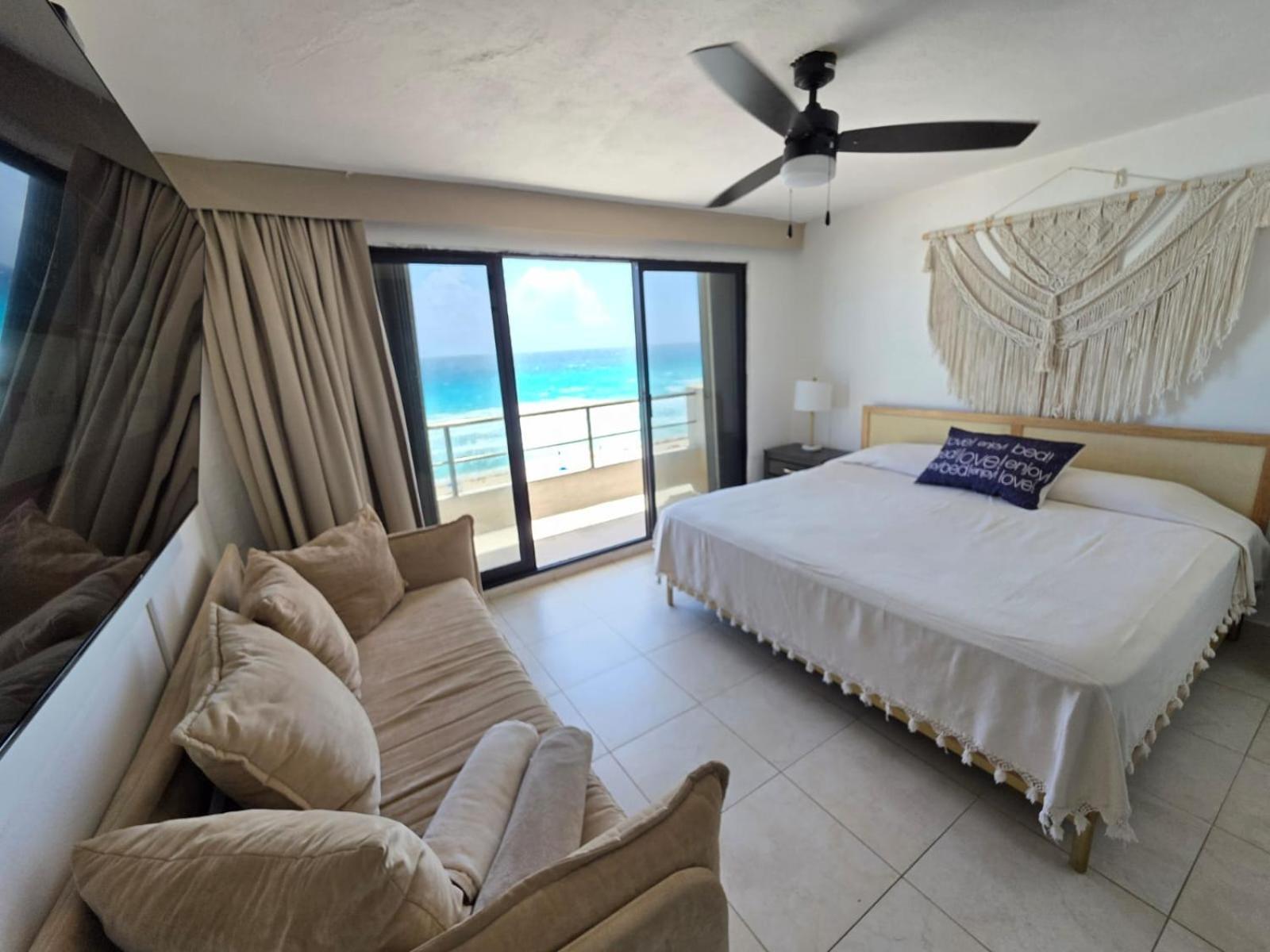 Perfect Vacation Getaway,Ocean View,Wifi, Beach Cancun Exterior photo